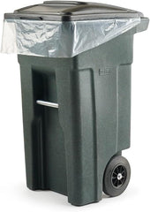 Heavy-Duty Clear Trash Bags – 55–60 Gallon, 1.8 Mil, 75 Count