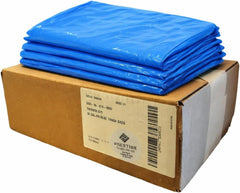 Heavy-Duty Blue Trash Bags – 50–55 Gallon, 1.3 Mil, 75 Count