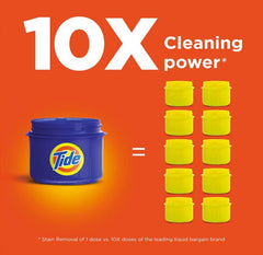 Tide Ultra Liquid Laundry Detergent (PGC00471), Original Scent, 10 FL Oz - Pack of 12