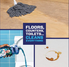 Mr. Clean Multipurpose Cleaning Solution, Lemon, 23 oz Bottle, 9/Carton