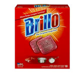 Brillo Steel Wool Soap Pad (10-Count Case of 12)