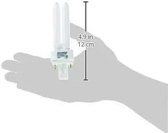 Sylvania 21117 Compact Fluorescent 2 Pin Double Tube 2700K, 13-watt, White