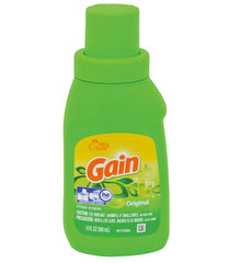 Gain Liquid Detergent, Original Scent, 10 Ounce, Pack of 12