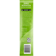 Scotch-Brite Scrub Sponges Zero Scratch Blue 24 Count